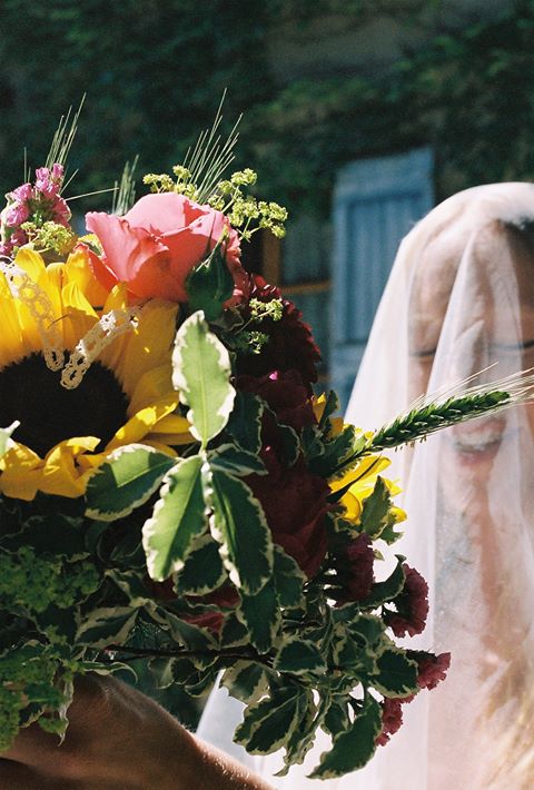 Mariage diois fleuriste bohème 